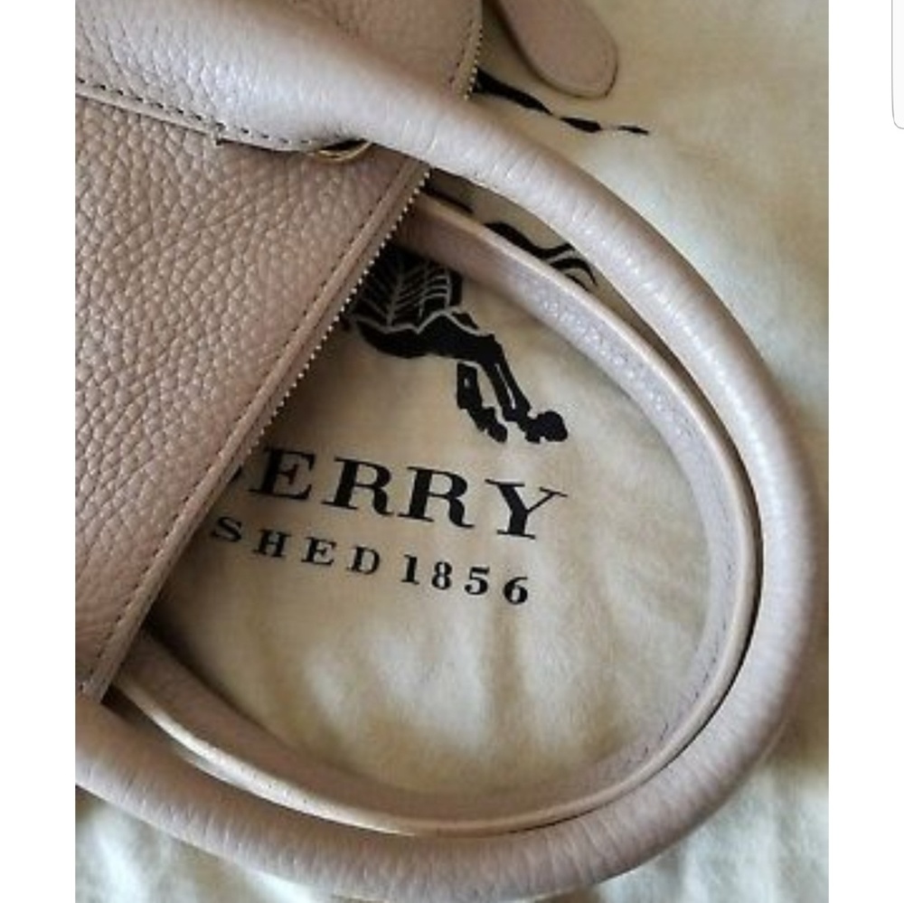 Burberry London Grainy Leather satchel